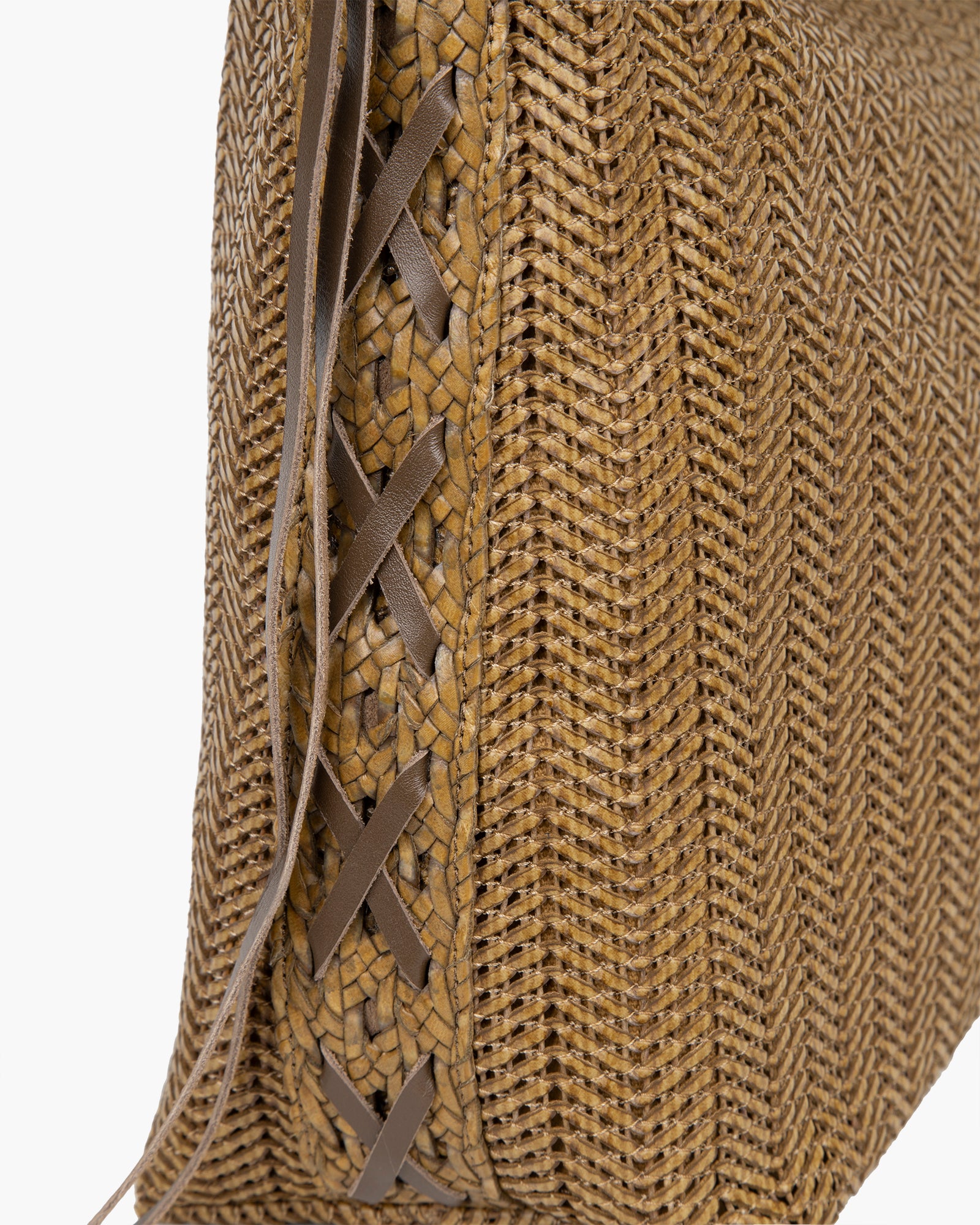 Kumiko Shoulder Bag I Woven Vegan Leather | Eric Javits