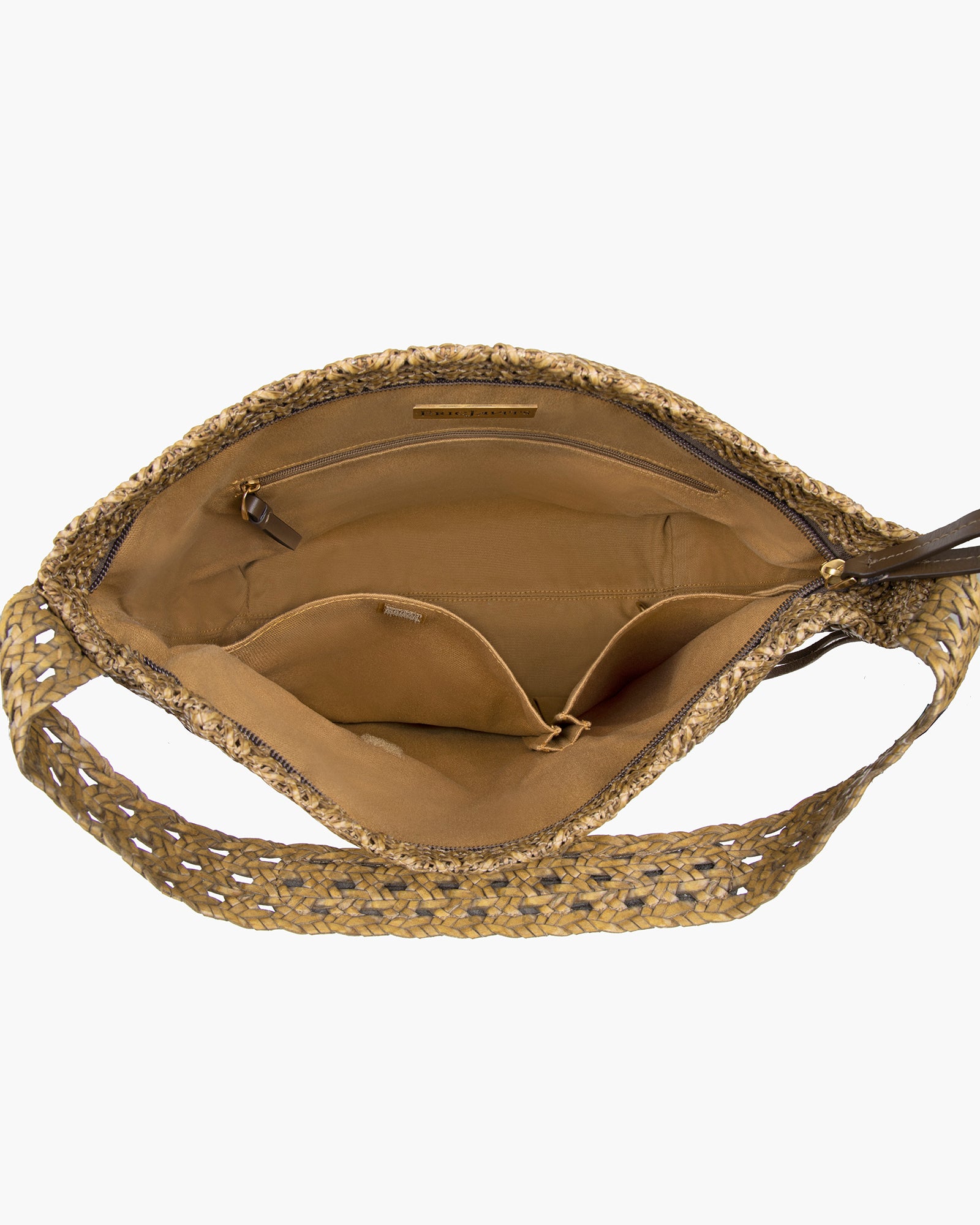 Kumiko Shoulder Bag I Woven Vegan Leather | Eric Javits