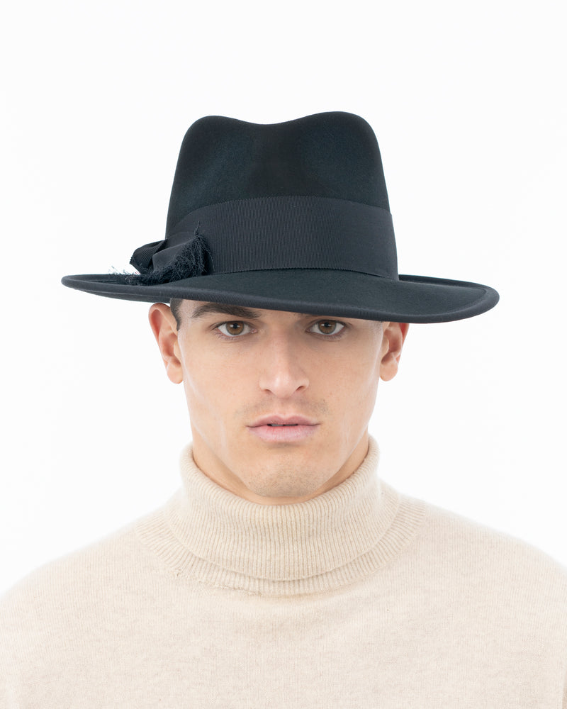 Tyler Hat For Men Black Eric Javits