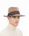 Tyler Hat For Men Camel Eric Javits