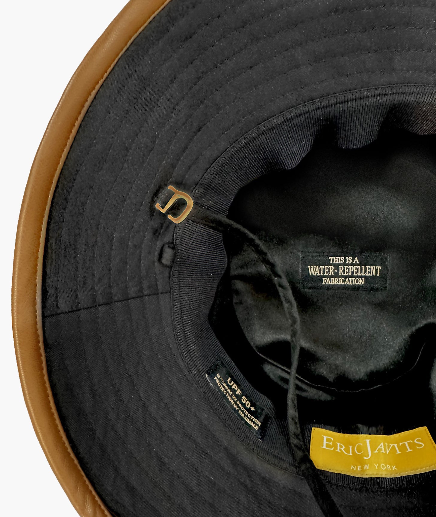 Petra Rain Bucket Black/Saddle Eric Javits