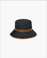 Petra Rain Bucket Black/Saddle Eric Javits