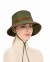 Petra Rain Bucket Loden/Saddle Eric Javits