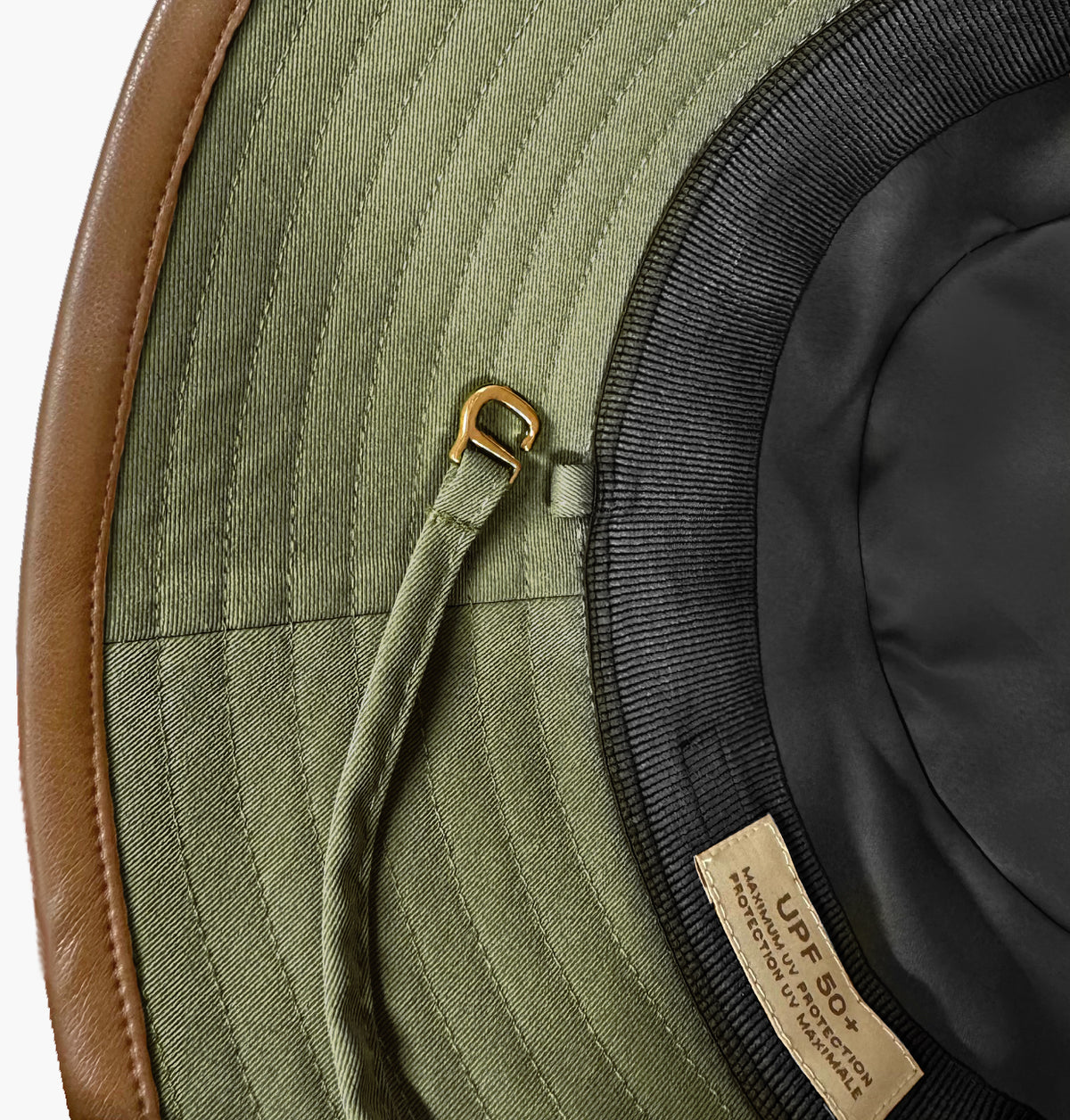 Petra Rain Bucket Loden/Saddle Eric Javits