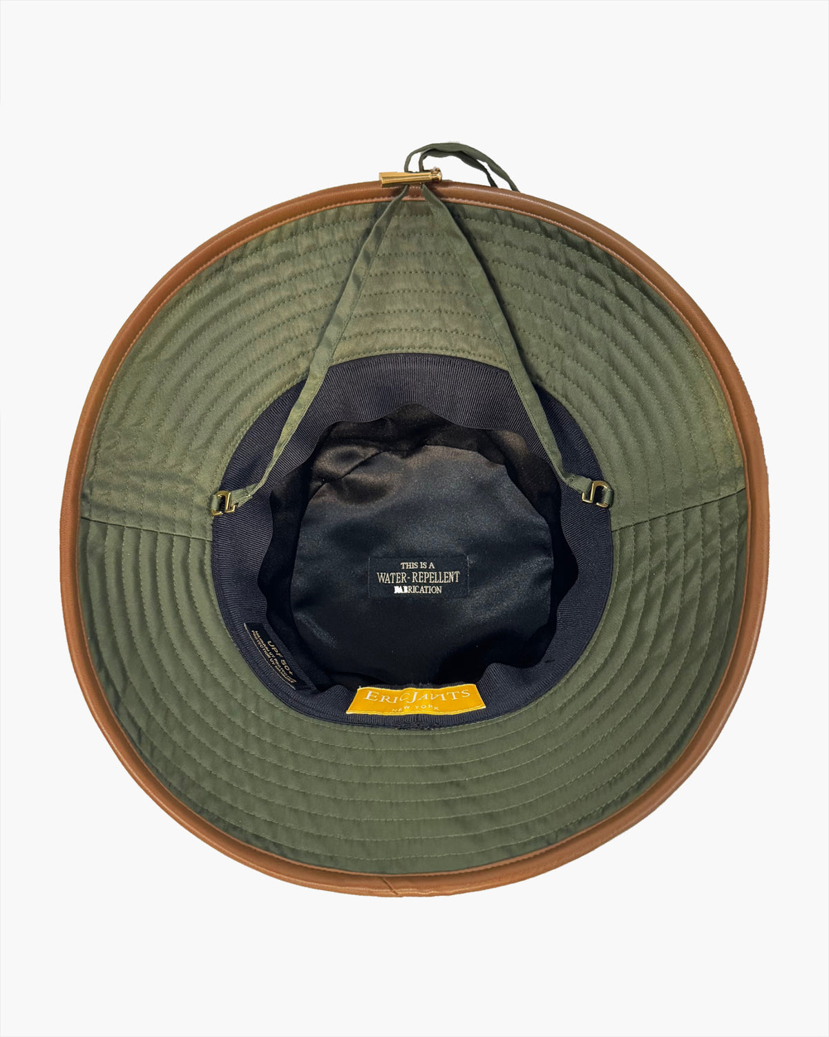Petra Rain Bucket Loden/Saddle Eric Javits