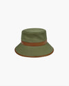 Petra Rain Bucket Loden/Saddle Eric Javits