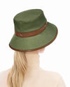 Petra Rain Bucket Loden/Saddle Eric Javits