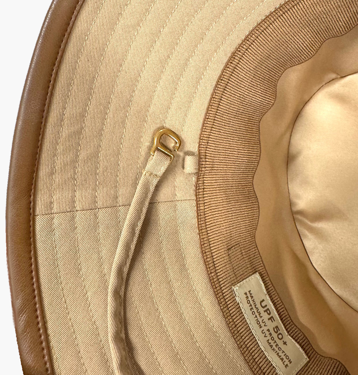 Petra Rain Bucket Tan/Saddle Eric Javits