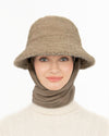 Fuzzy Bucket With Scarf Buff Eric Javits