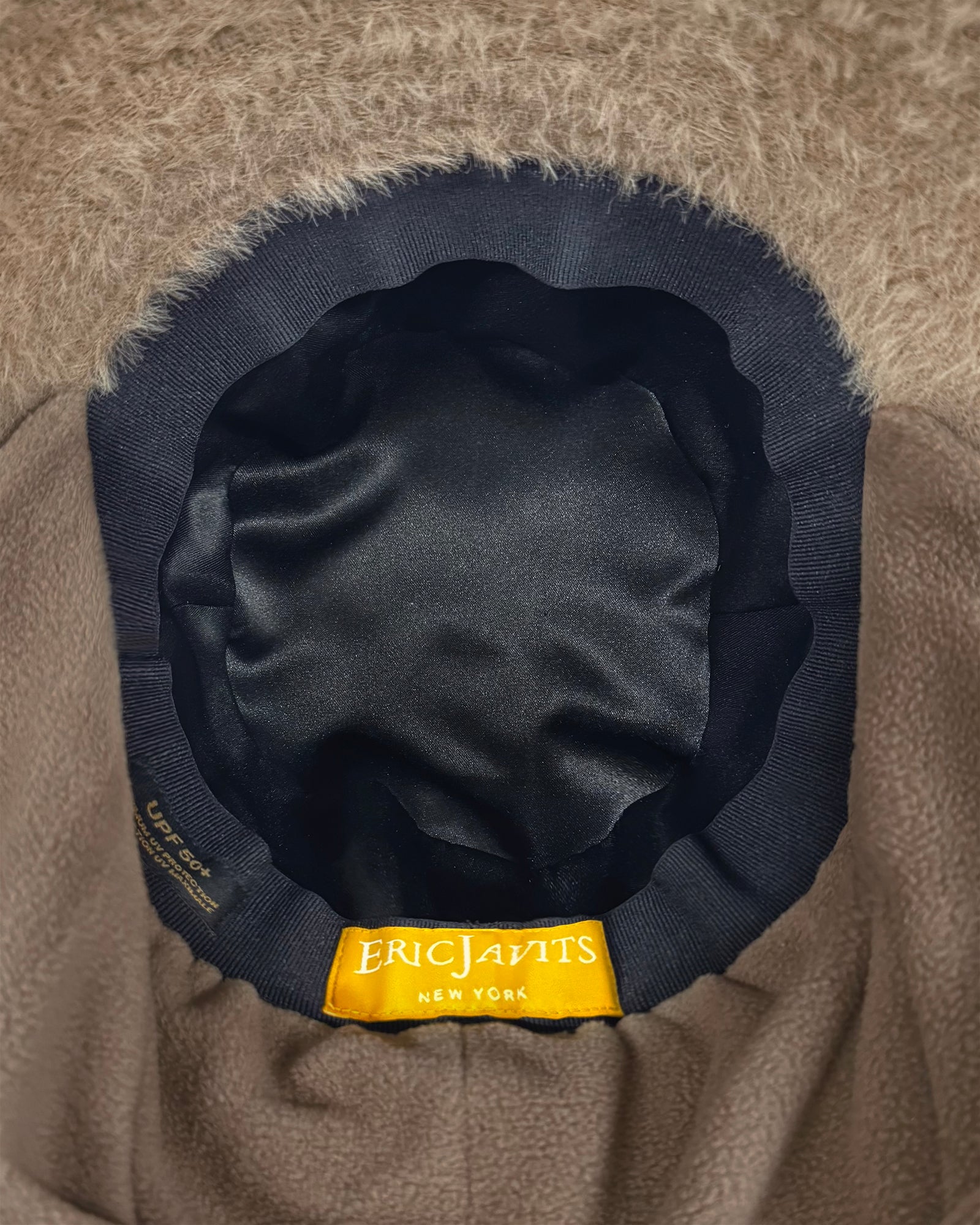 Fuzzy Buff Bucket With Scarf Buff Eric Javits