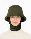 Fuzzy Bucket With Scarf Ivy Eric Javits