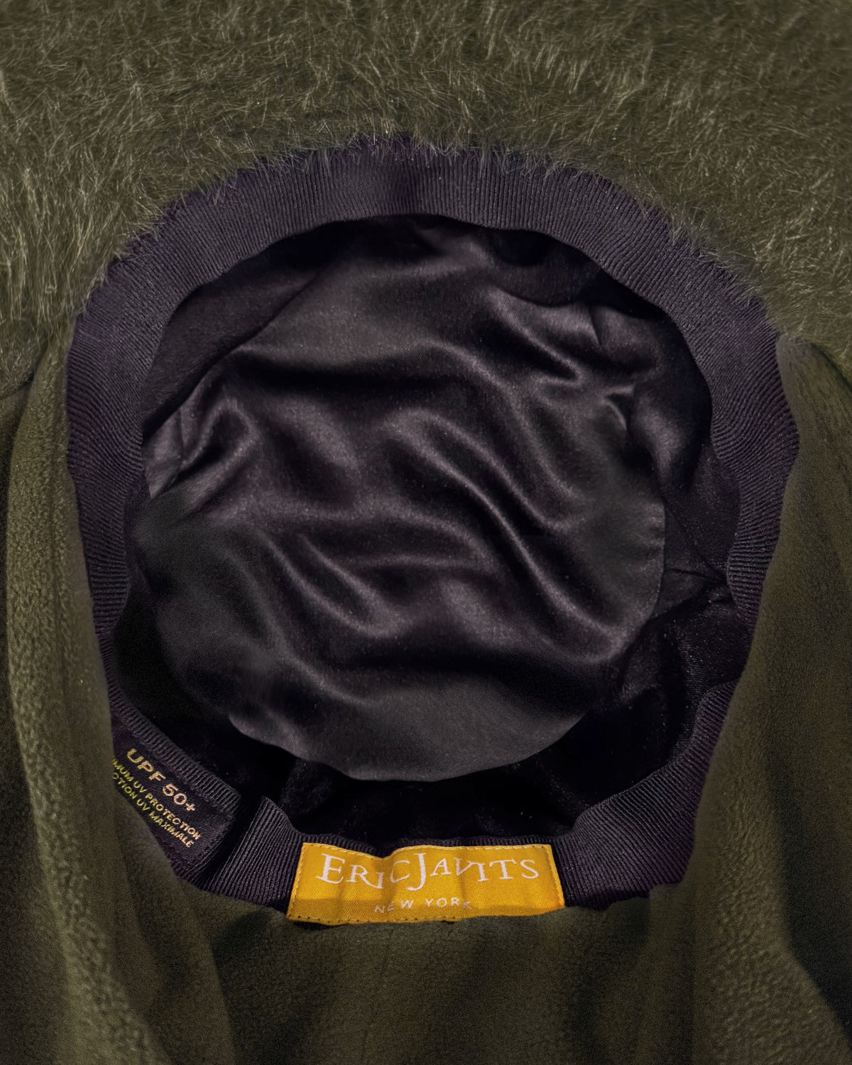 Fuzzy Bucket With Scarf Ivy Eric Javits