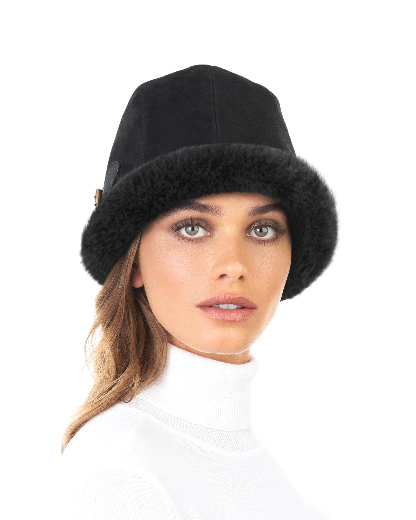 Eric Javits Women Hats Black Vail Winter Hats Black