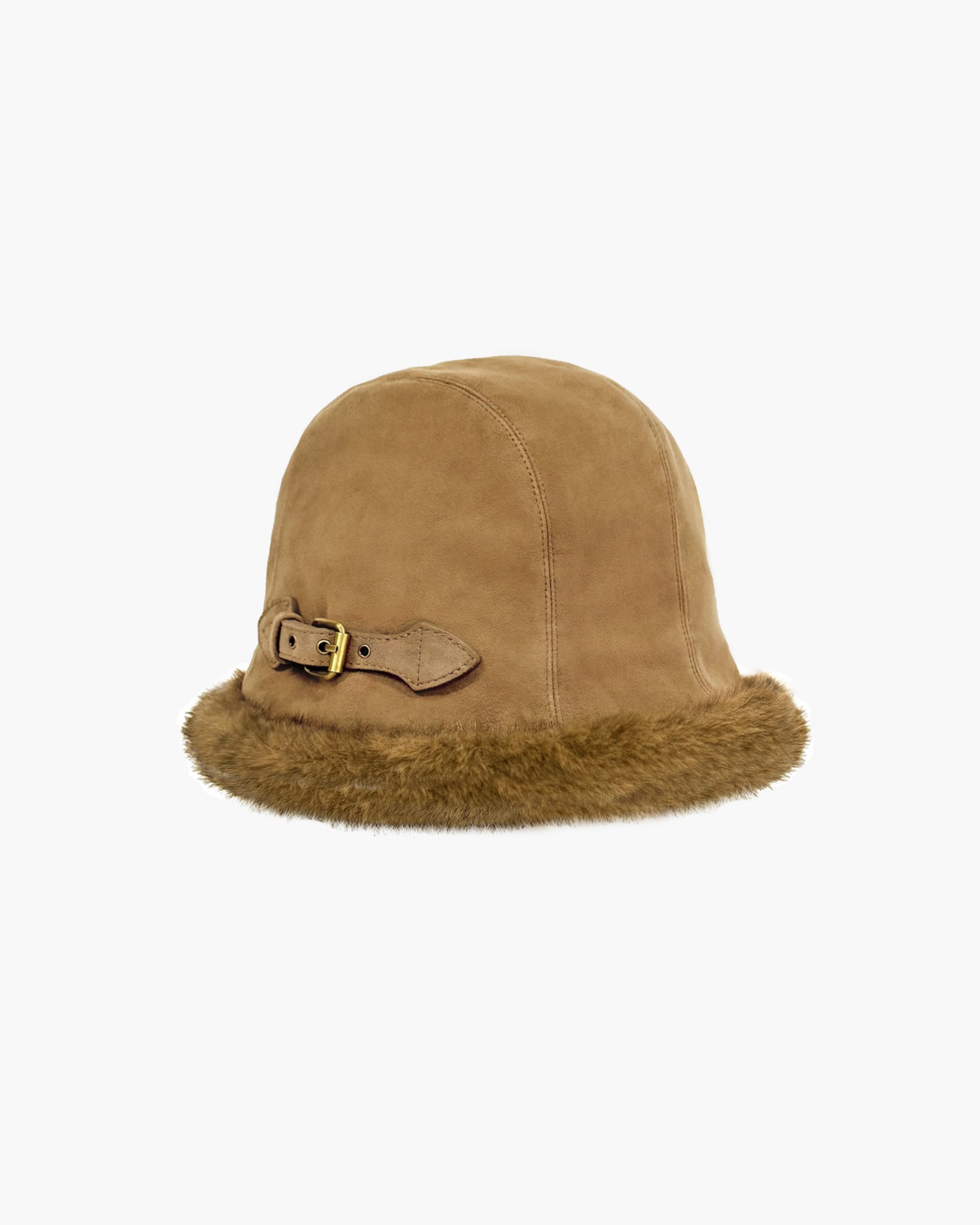 帽子 open sesame club FLEUR LACE BONNET Vail Suede Cloche｜Handmade Winter Hat | Eric Javits