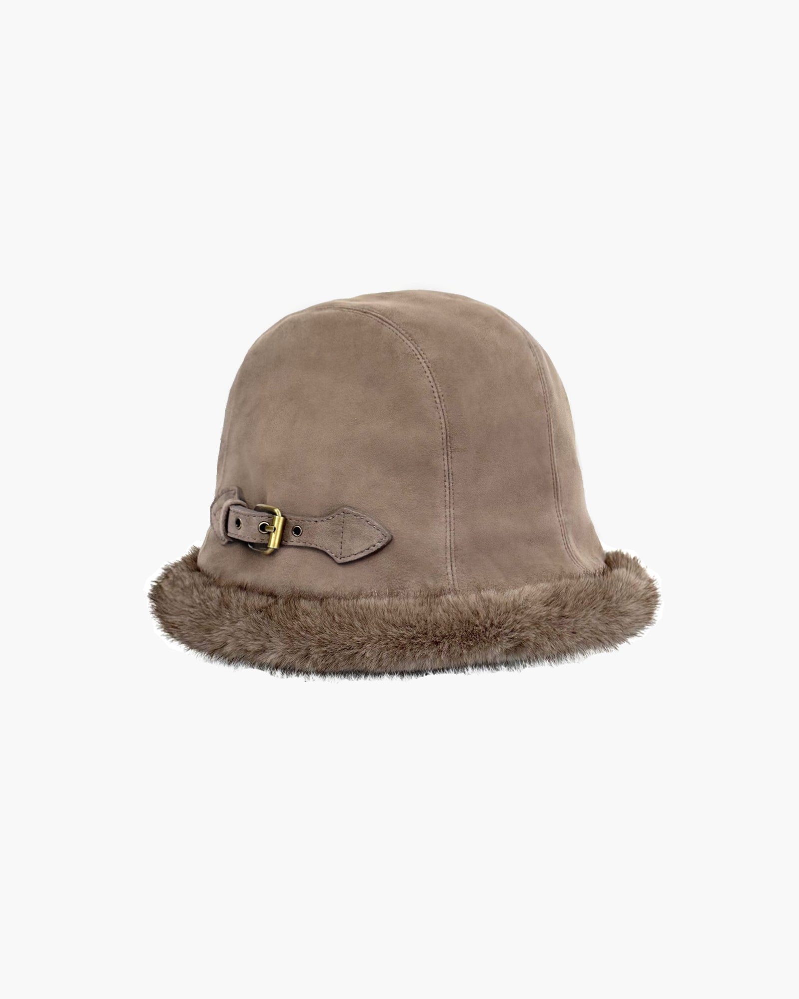 美品 PHIGVEL C/L BUCKET HAT Vail Suede Cloche｜Handmade Winter Hat | Eric Javits