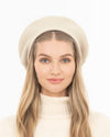 Tanya beret Cream Eric Javits
