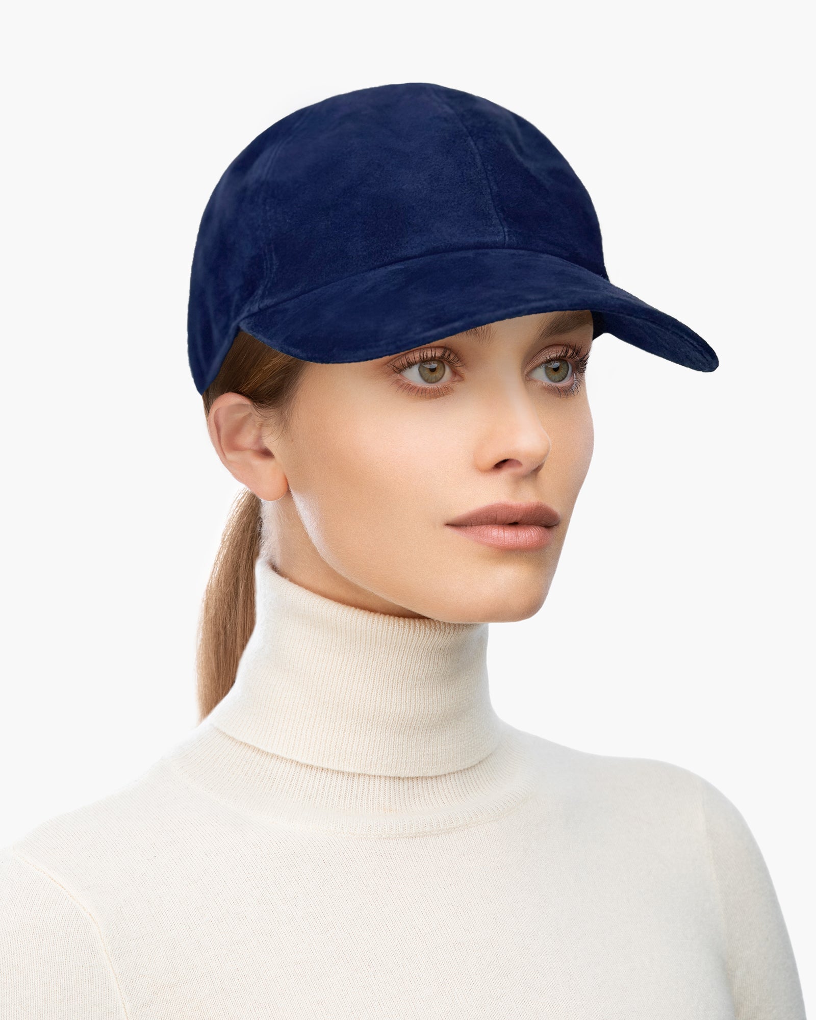 Suede Fenway Navy Eric Javits