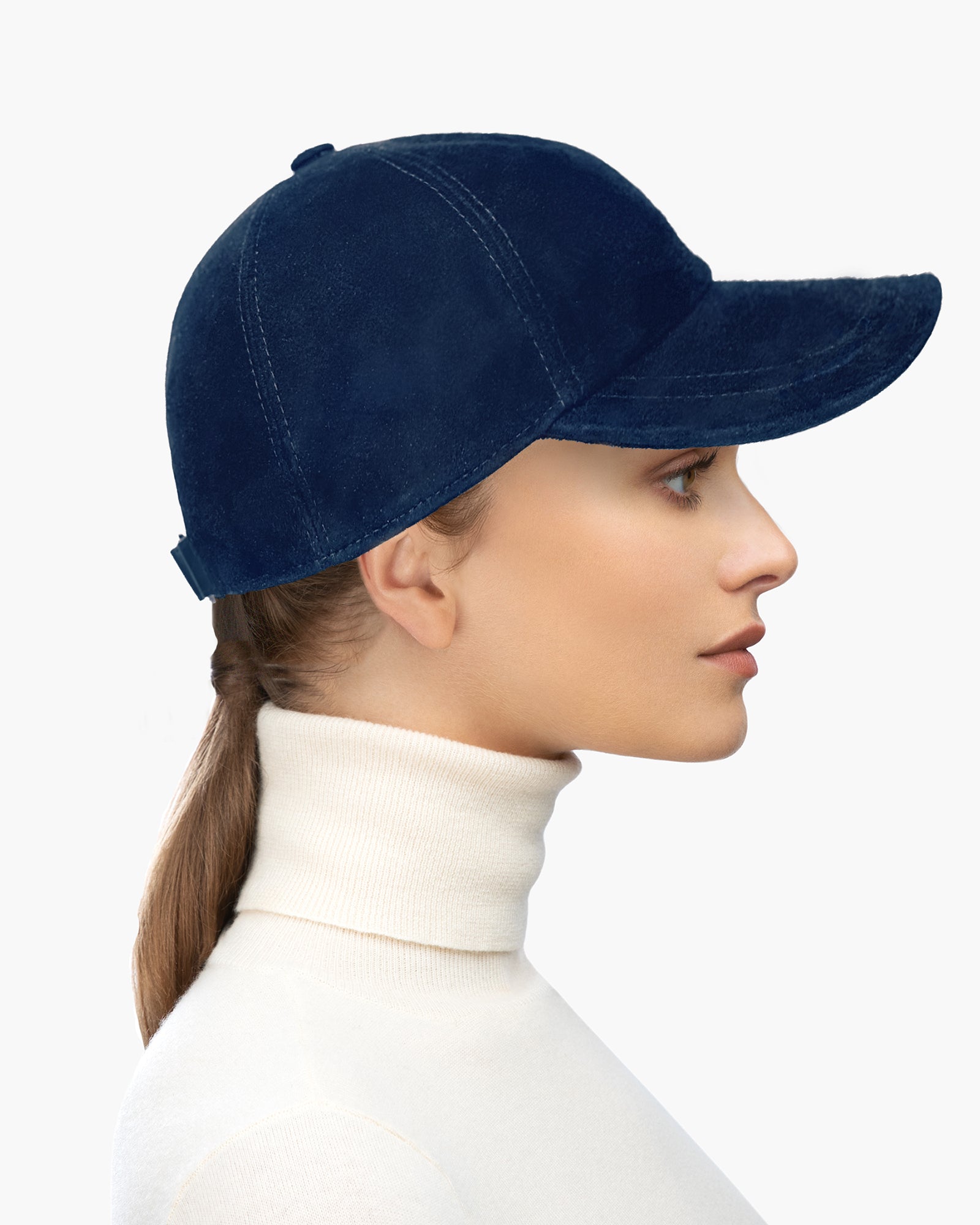 Suede Fenway Navy Eric Javits