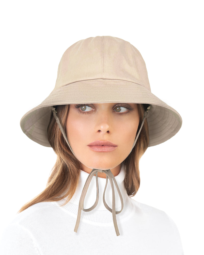 Rain Cloche Bone Eric Javits