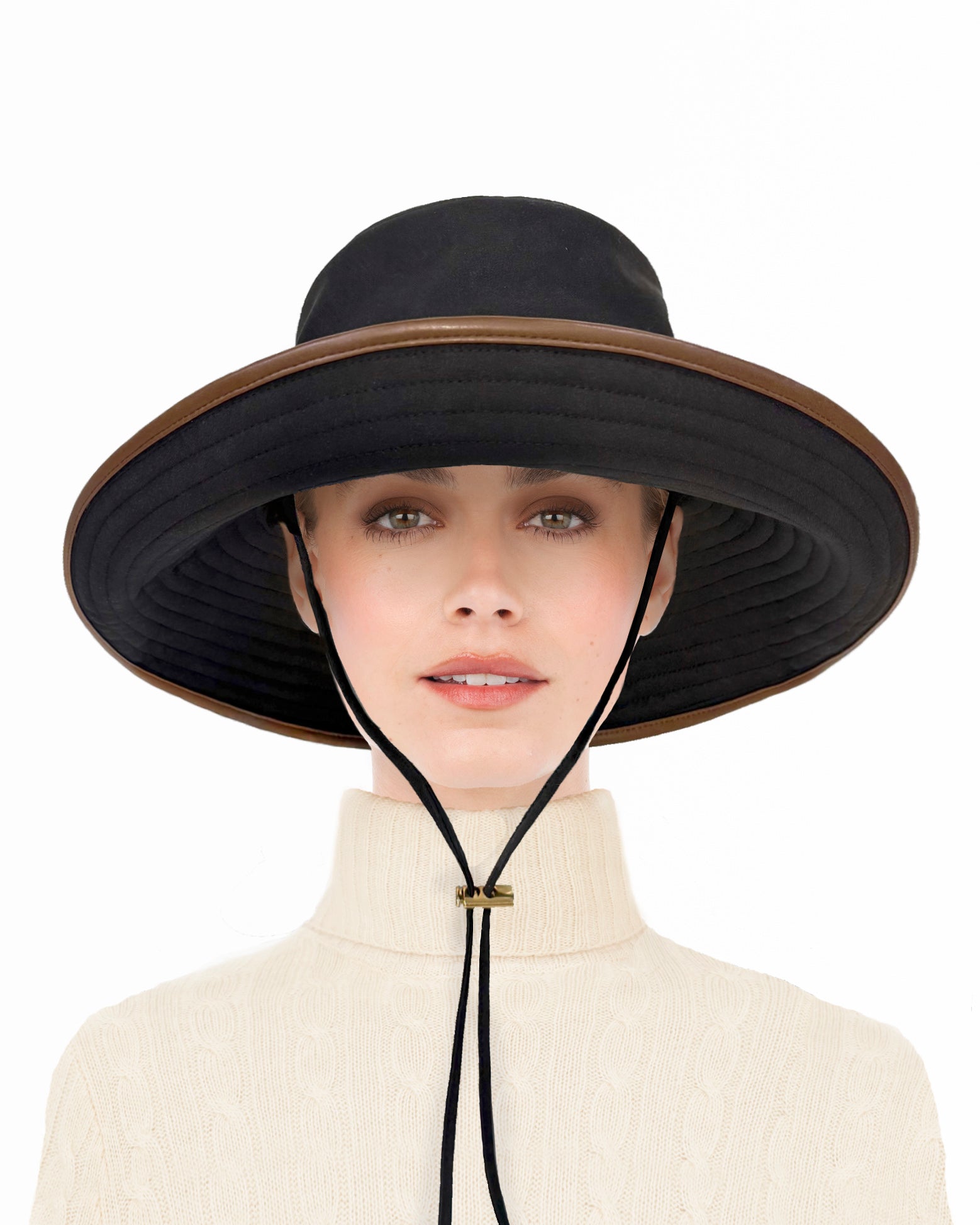 Petra Rain II Black/Saddle Eric Javits