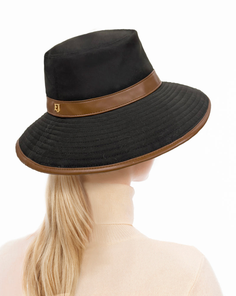 Petra Rain II Black/Saddle Eric Javits