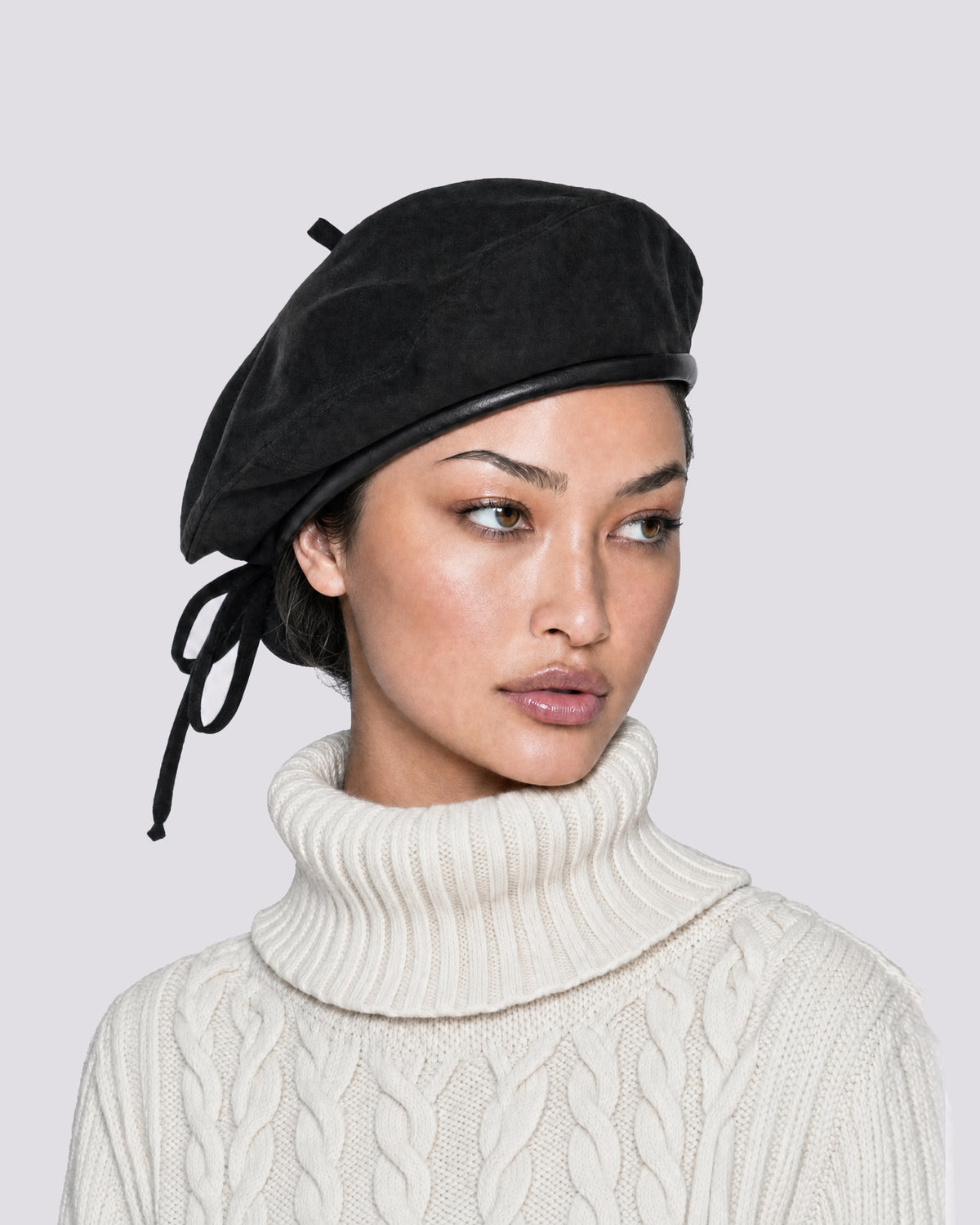 Suede Kate Black Eric Javits