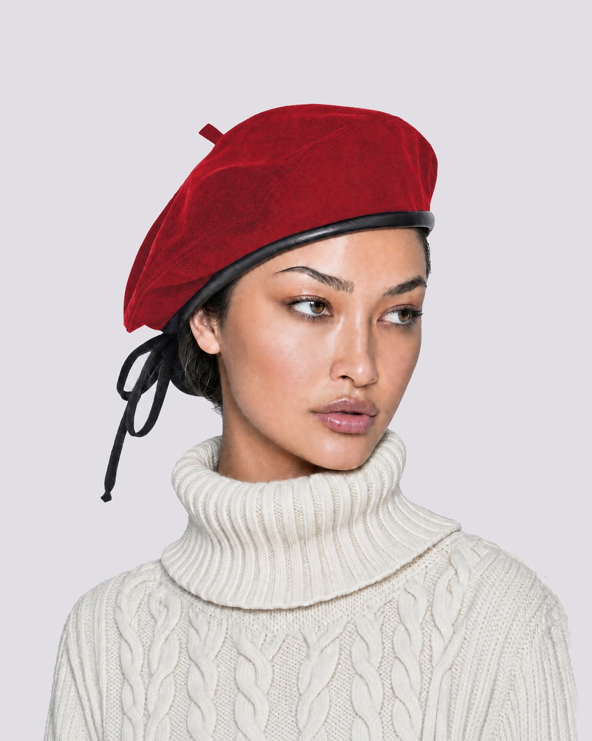 Suede Kate Red Eric Javits