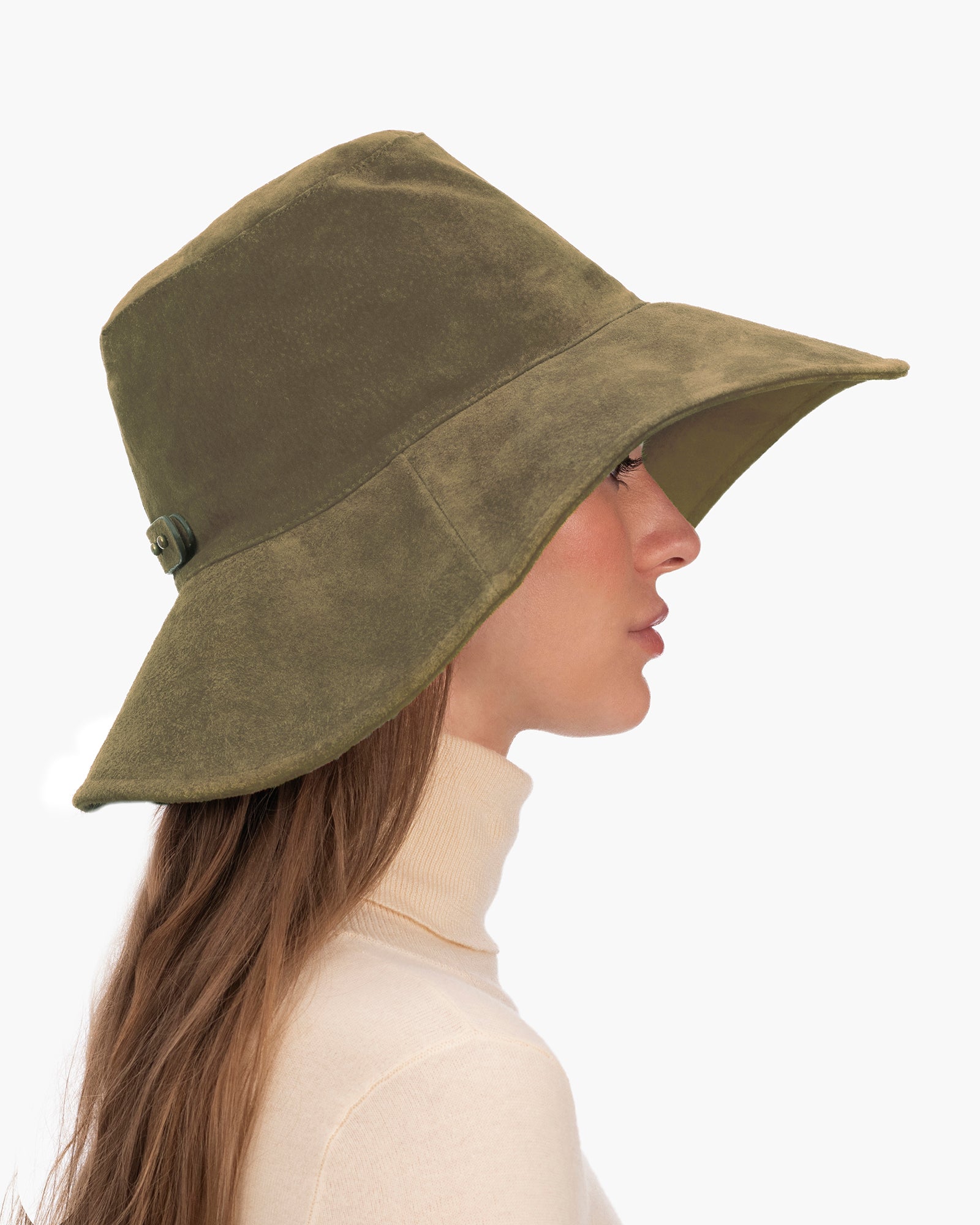 Anette Suede Bucket Hat