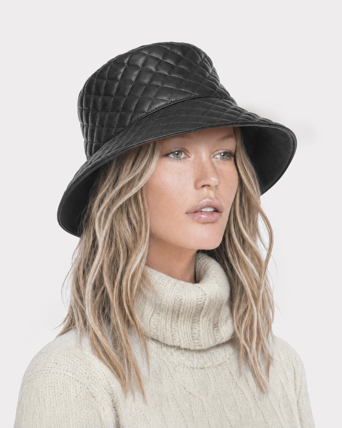 Quilty Bucket Black Eric Javits