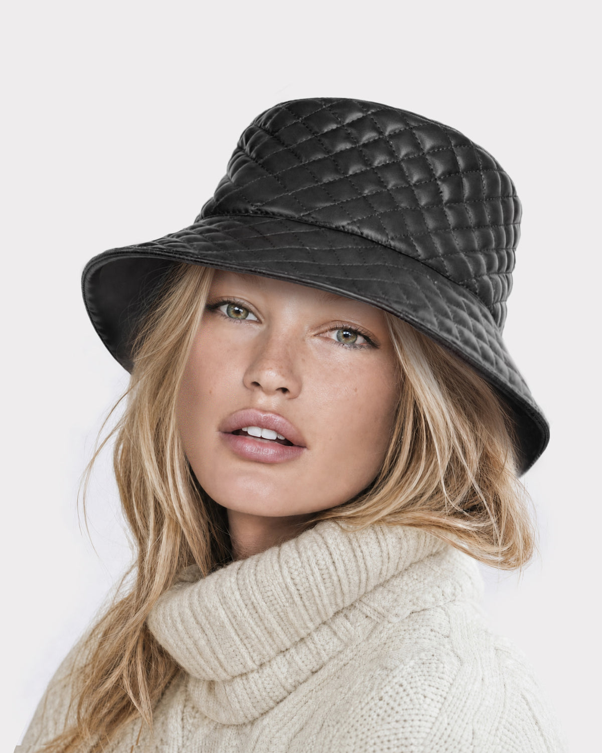 Quilty Bucket Black Eric Javits