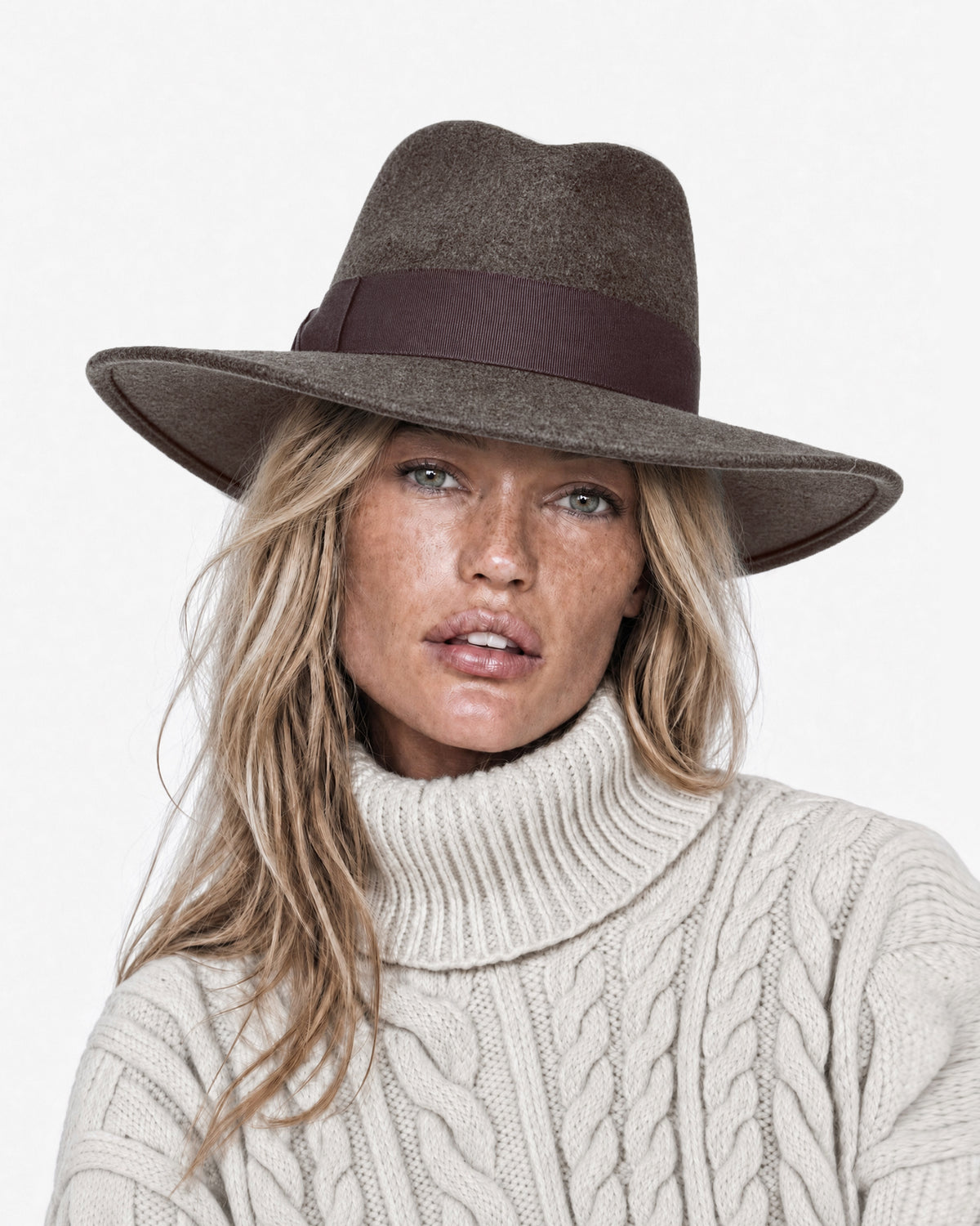 Wool Zora Brown Mix Eric Javits