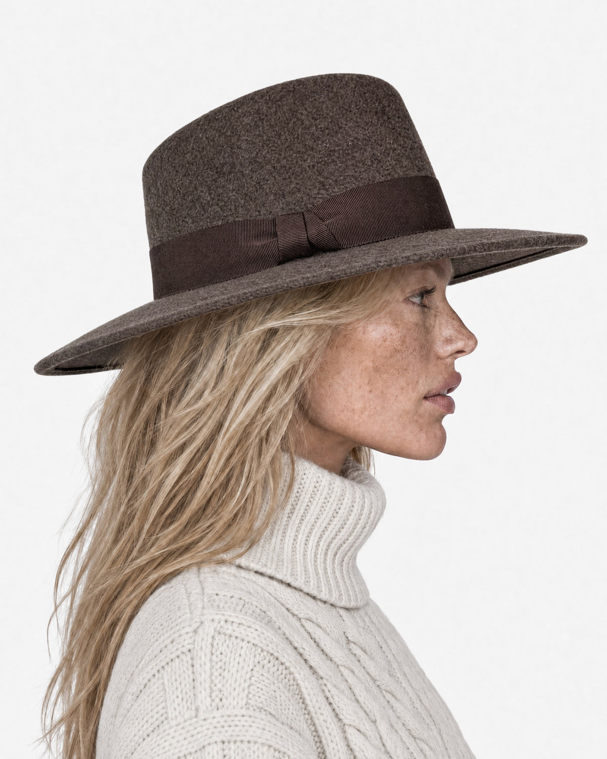 Wool Zora Brown Mix Eric Javits