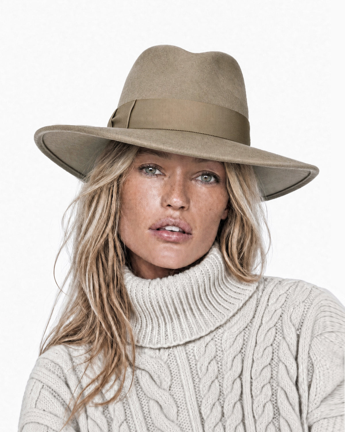 Wool Zora Taupe Eric Javits