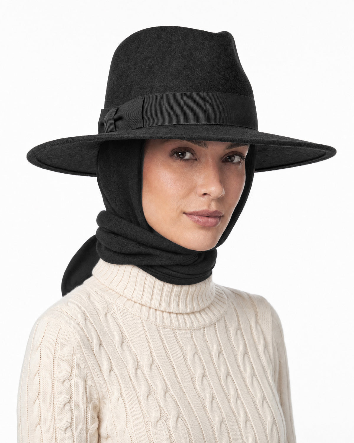 Scarf Zora Black Eric Javits