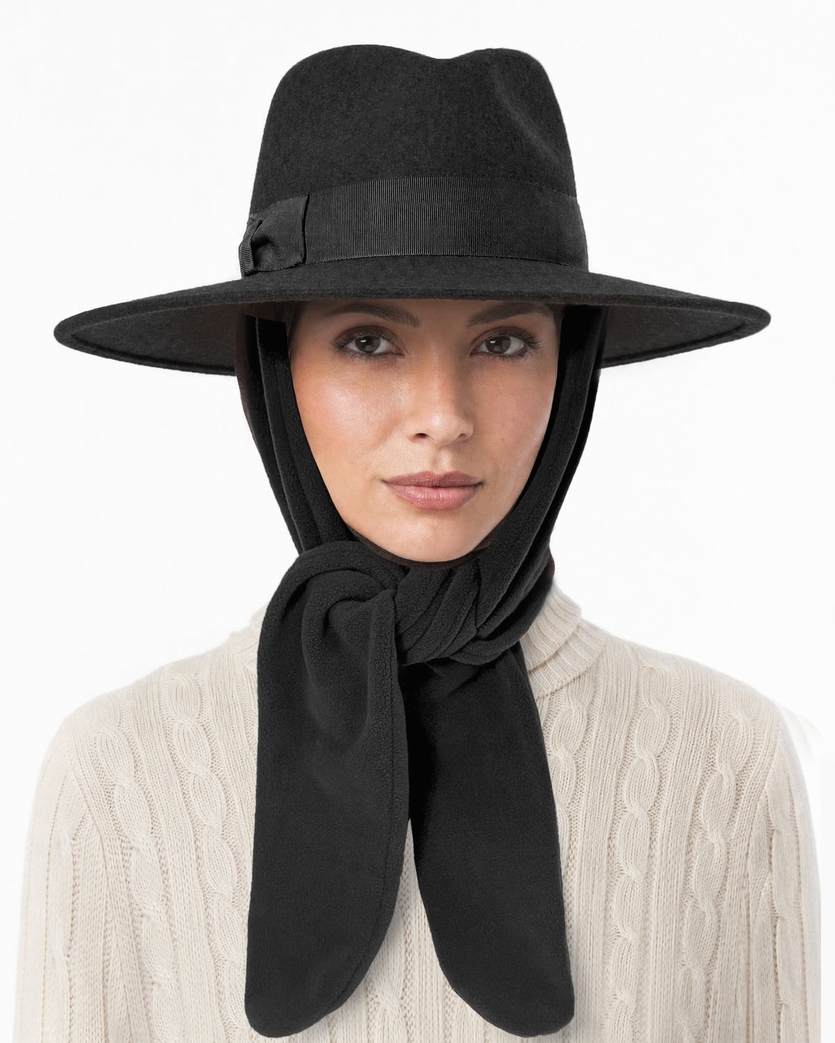 Scarf Zora Black Eric Javits