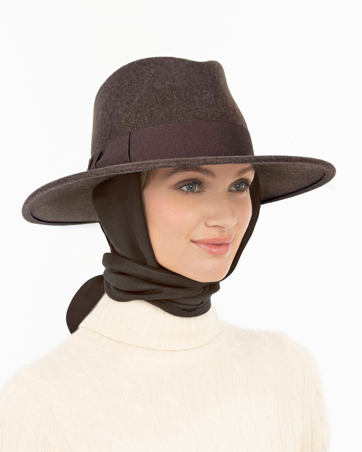 Scarf Zora Brown Mix Eric Javits