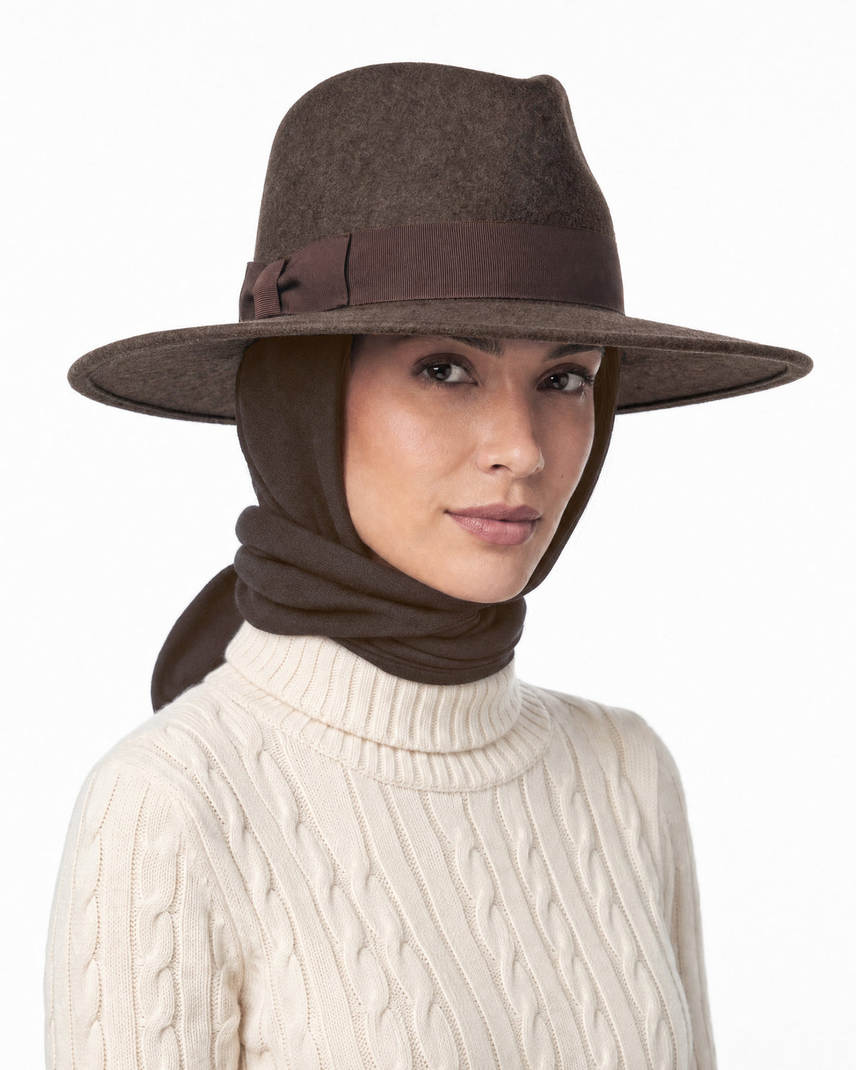 Scarf Zora Brown Mix Eric Javits