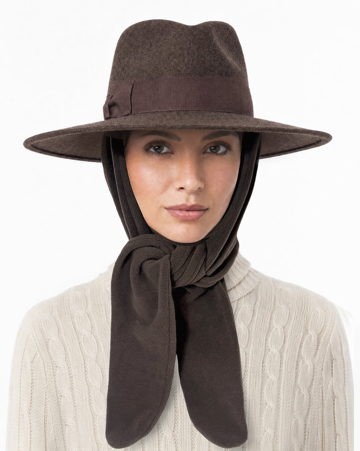 Scarf Zora Brown Mix Eric Javits