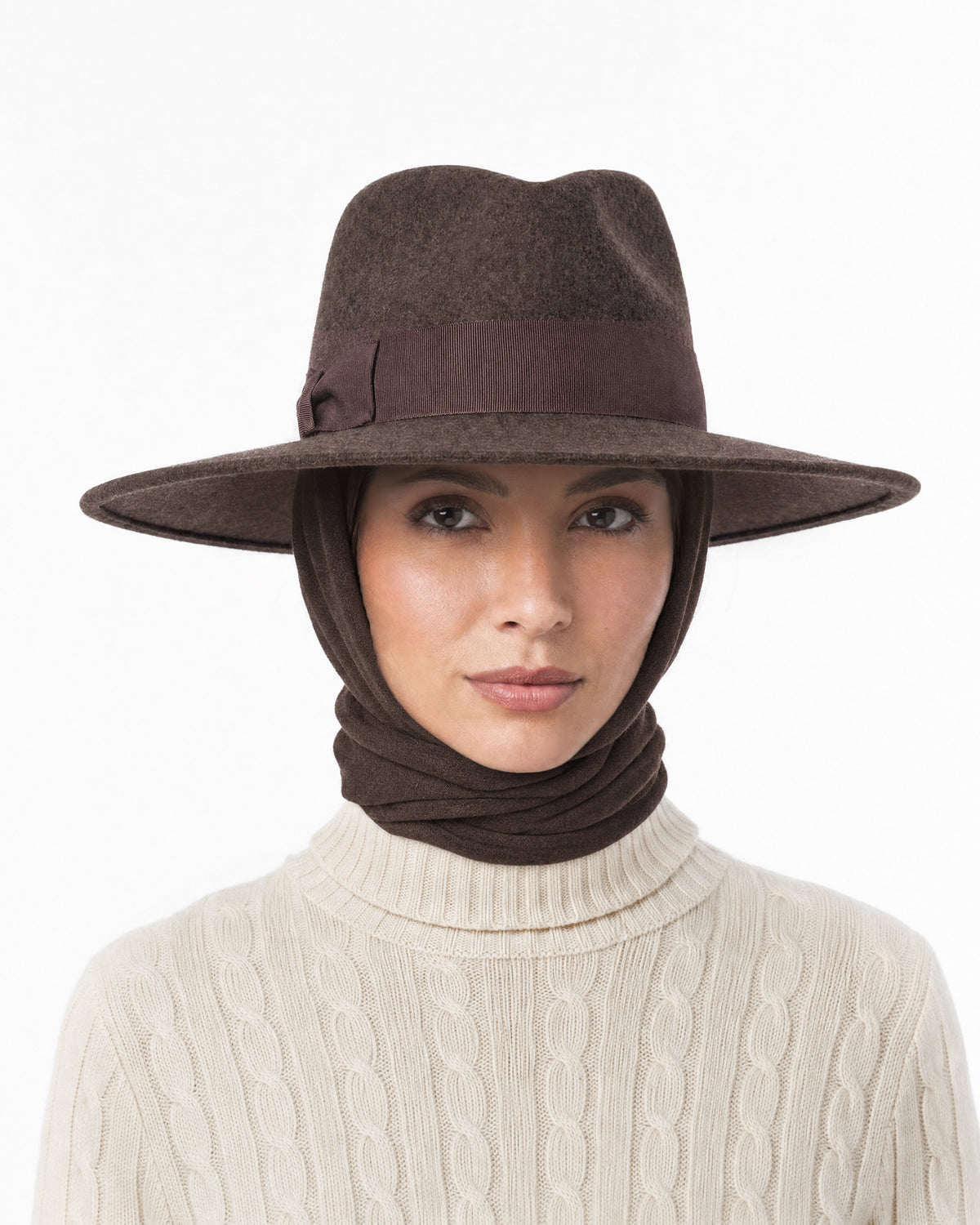 Scarf Zora Brown Mix Eric Javits