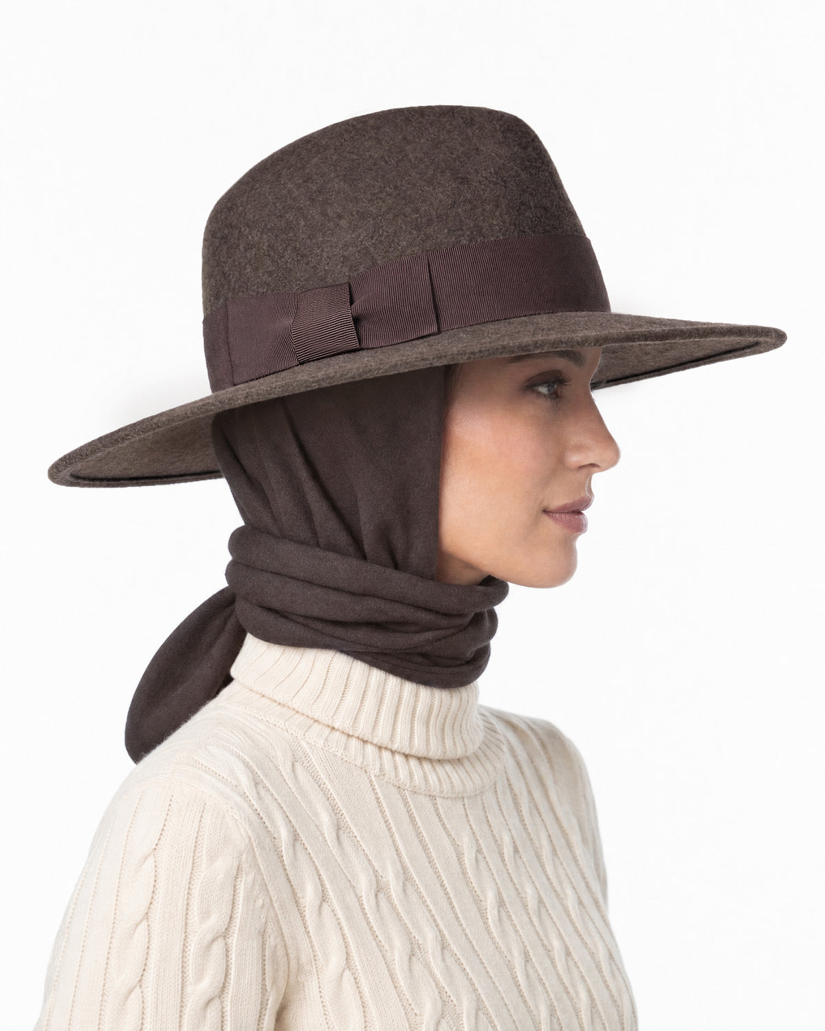 Scarf Zora Brown Mix Eric Javits