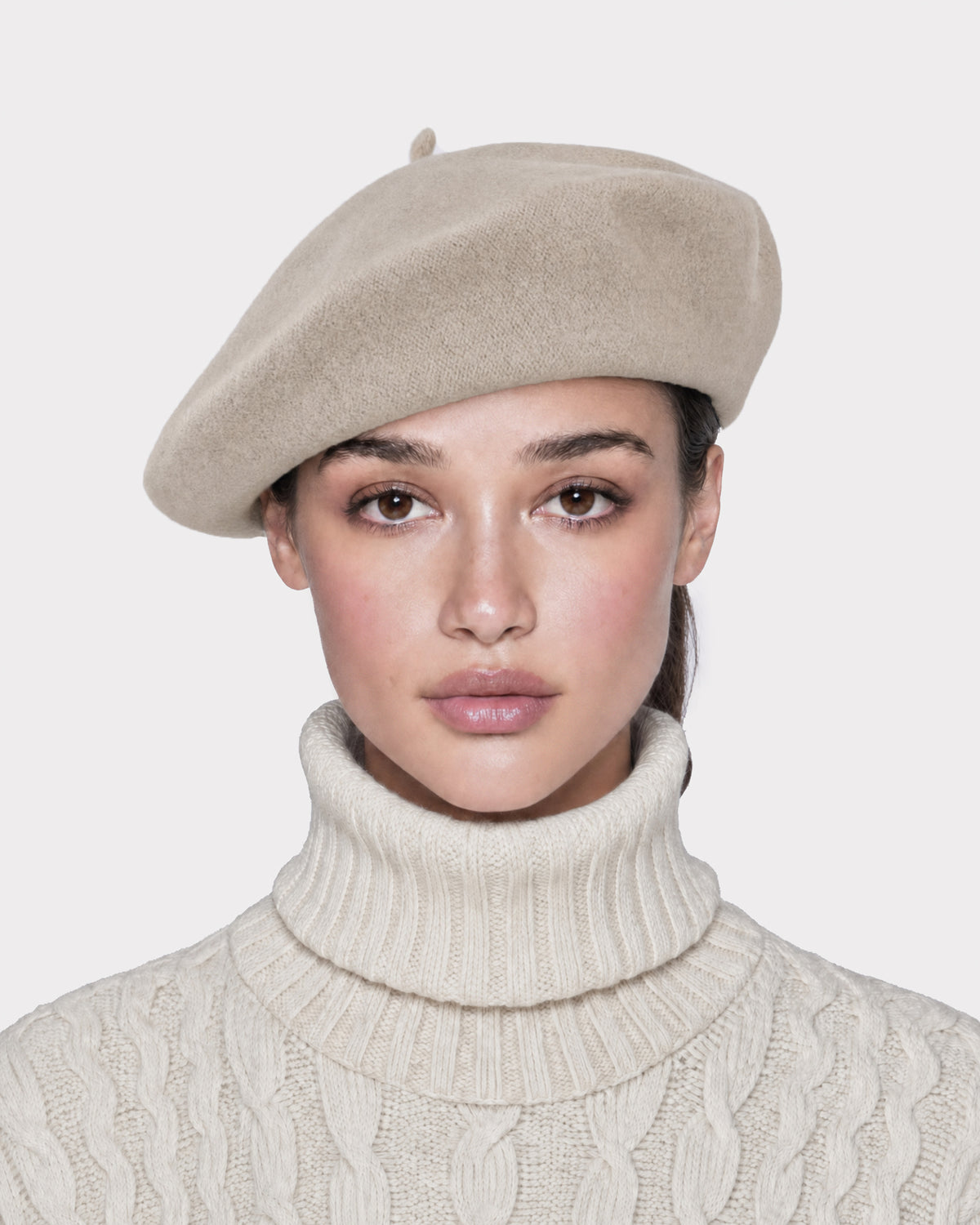 Tanya beret Bisque Eric Javits