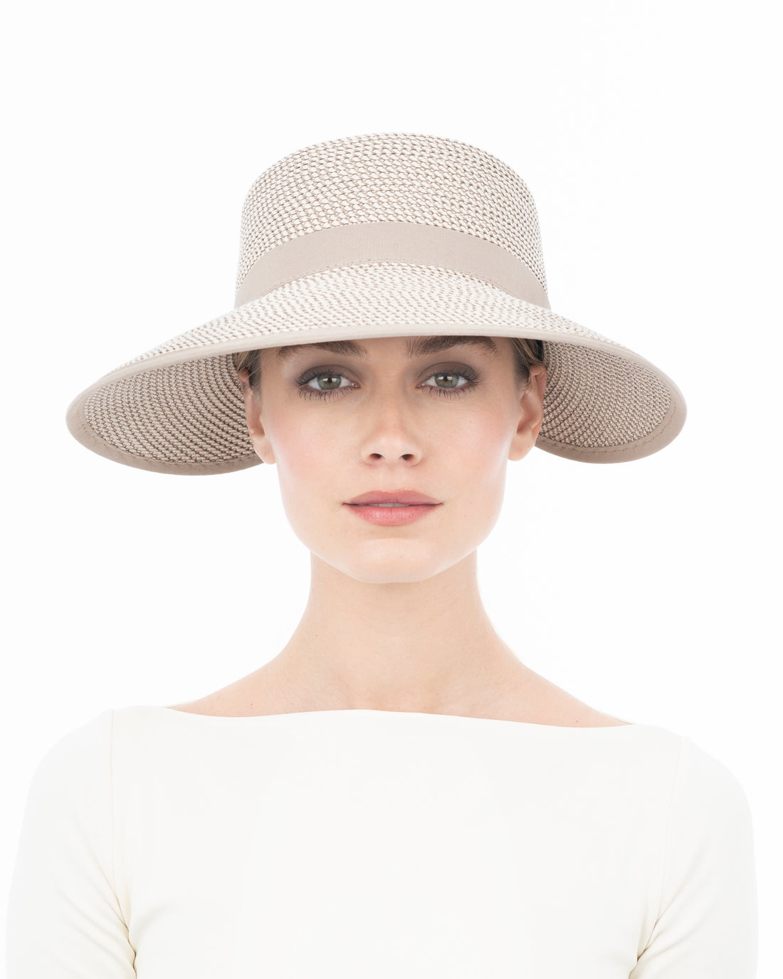 Sunbust Visor | Bone | Eric Javits