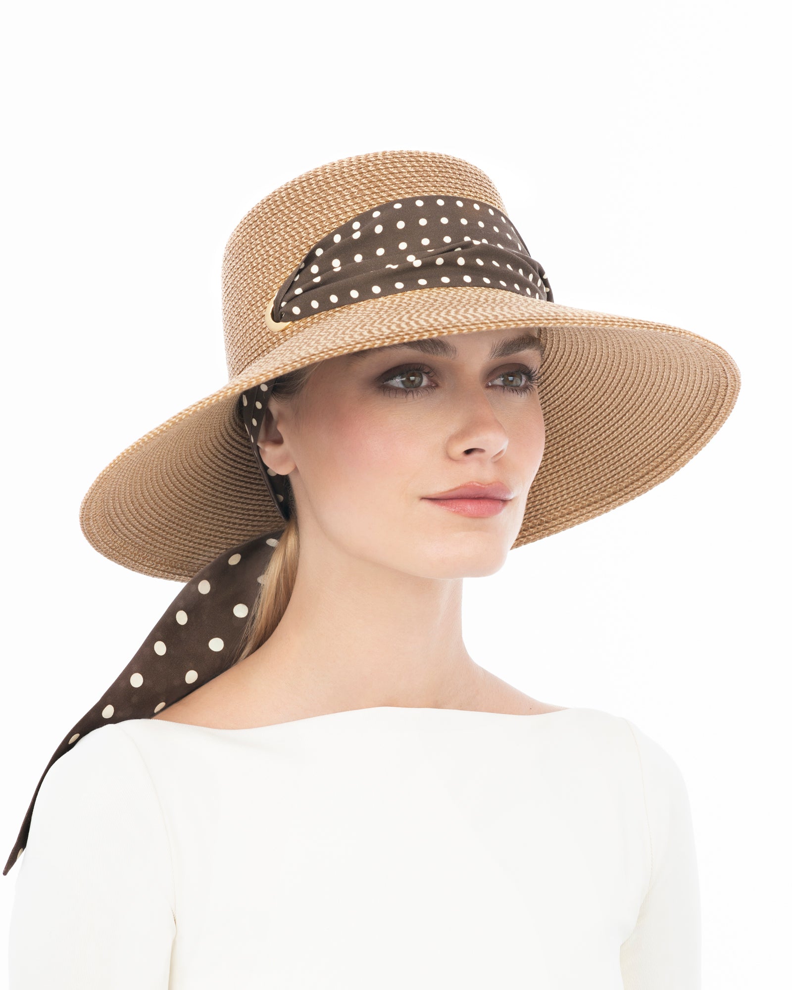 Twillybilly Natural/Chocolate Dot Eric Javits