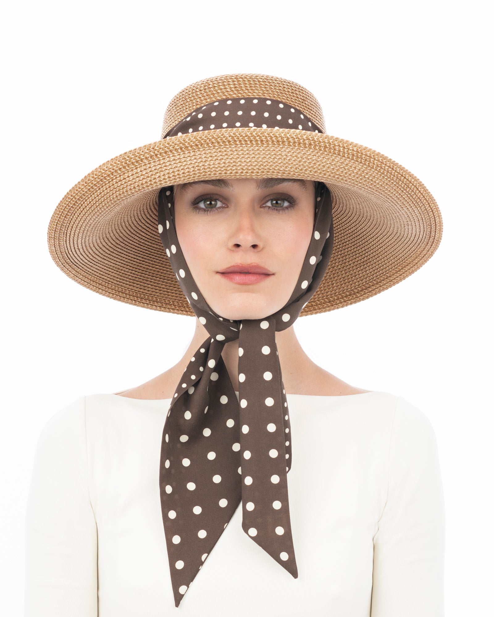 Twillybilly Natural/Chocolate Dot Eric Javits