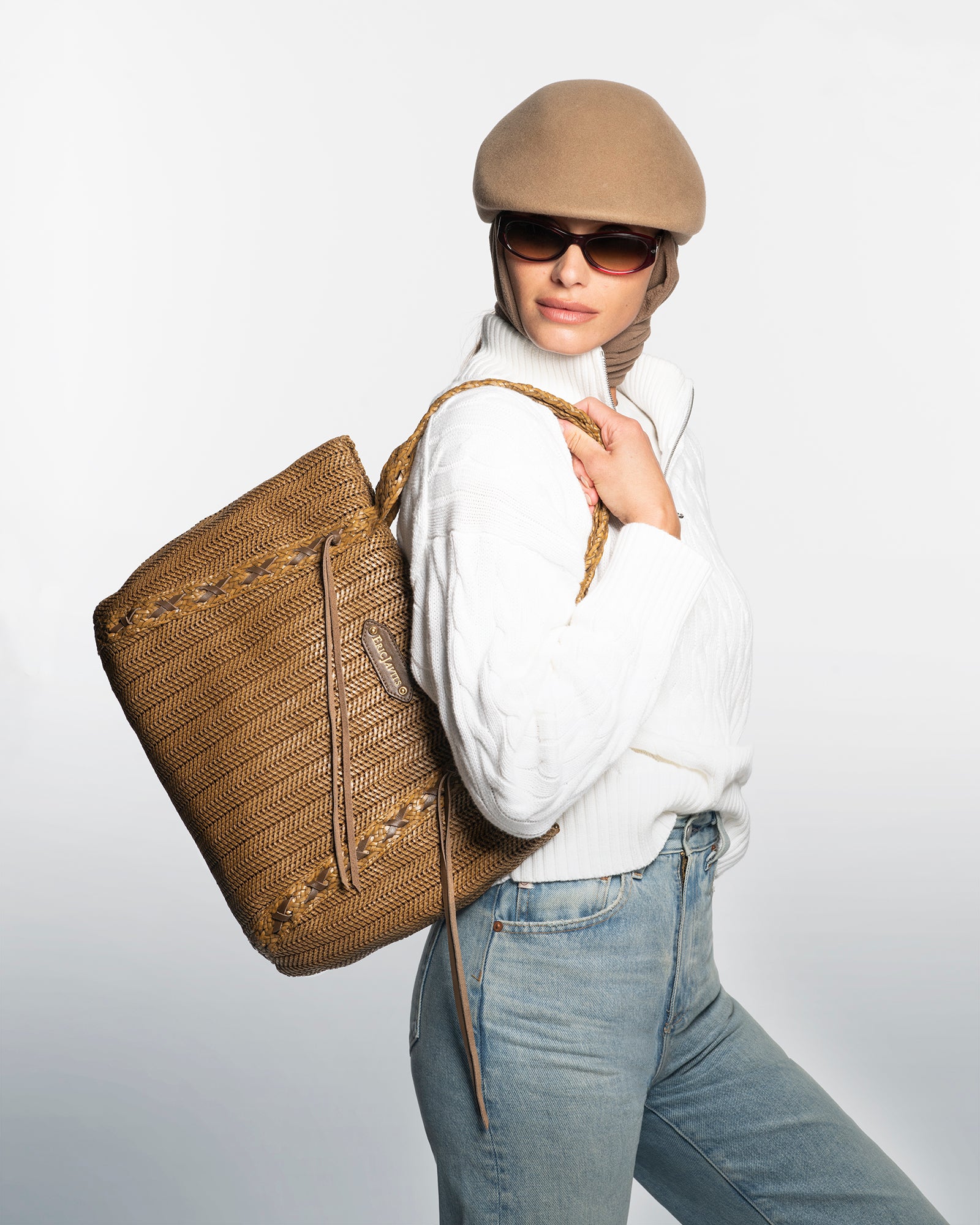 Chaya Tote I Vegan Leather Work Bag | Eric Javits