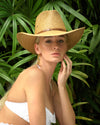 Eric Javits Women Hats Natural Western Hat