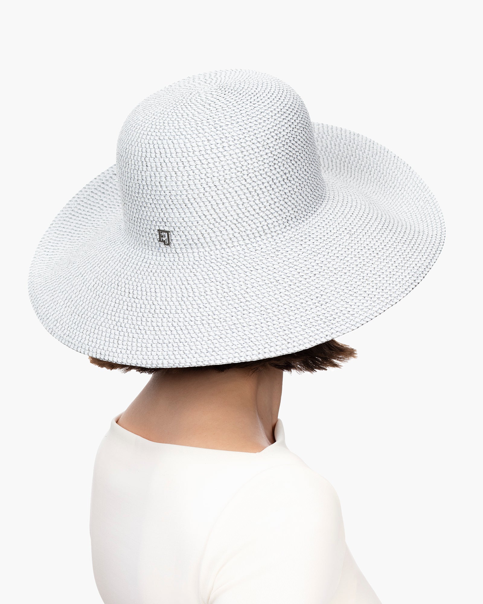 Hampton Ice/Metallic Silver Eric Javits