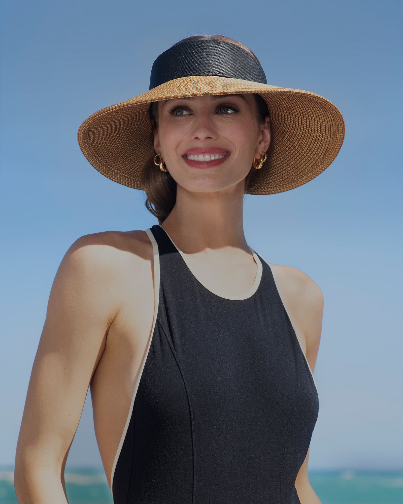 Squishee Halo Visor | Women's Packable | Eric Javits