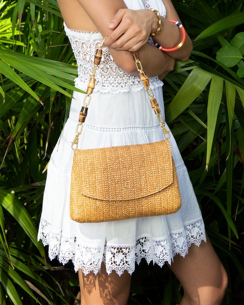 Nebu Butterscotch bag Eric Javits 