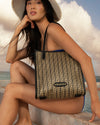 Biza Shoulder Tote Black Mix Eric Javits